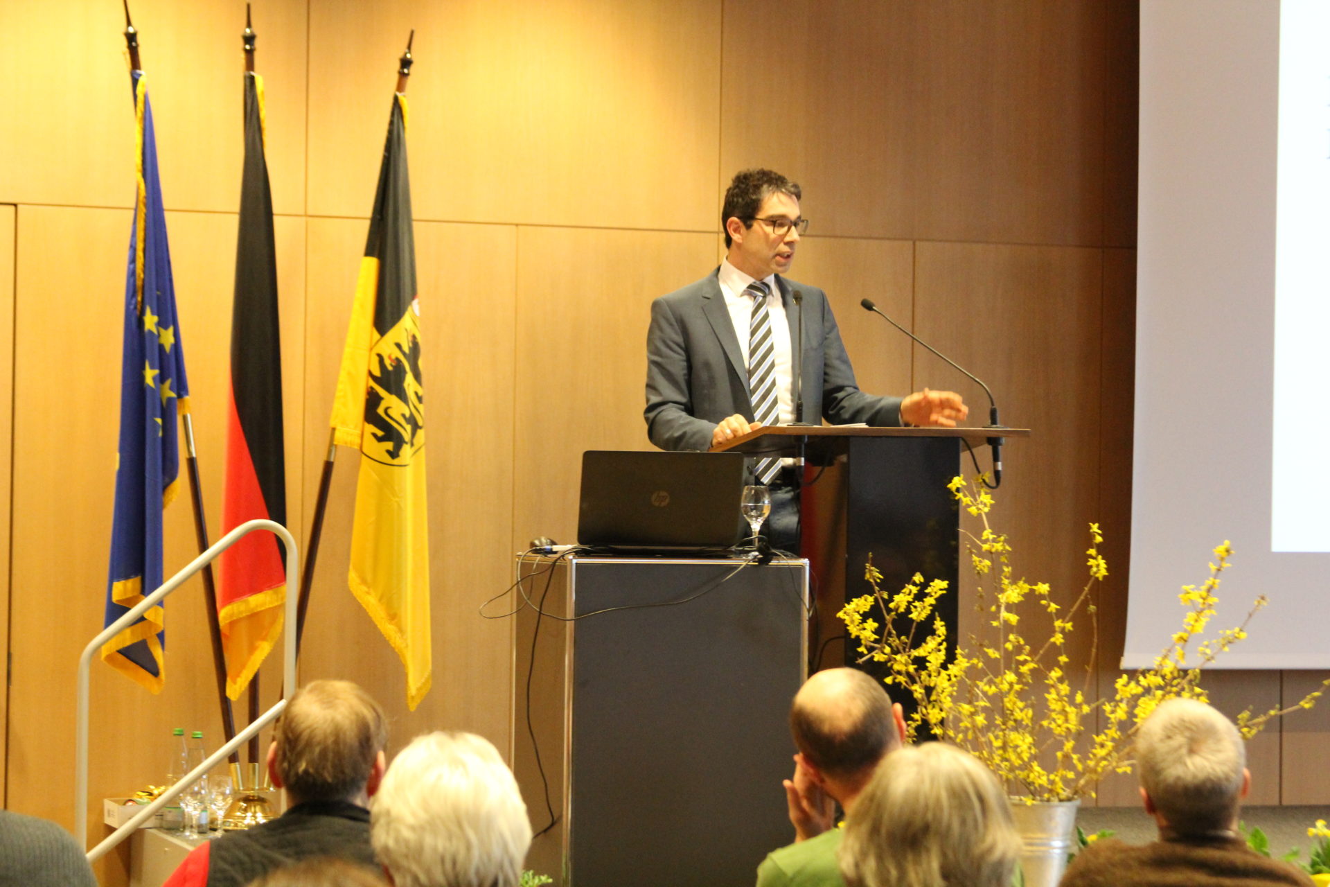 Umwelt-Staatssekretär Dr. Andre Baumann