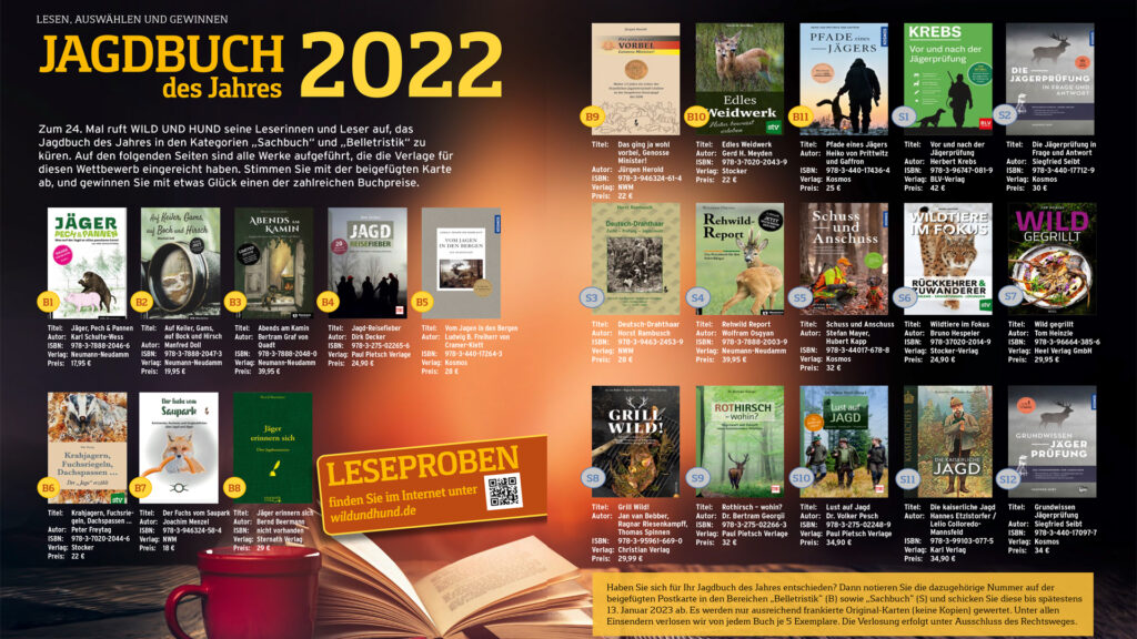 Jagdbuch des Jahres 2022