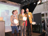 1. Platz: Kannst Du mal die Leber halten? (V.l.n.r.): Brigitte Leuchtenberger, Heiko Schwarz, Florian Asche, Heiko Hornung. (Foto:fh)