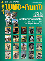 Jahresinhalt 2003